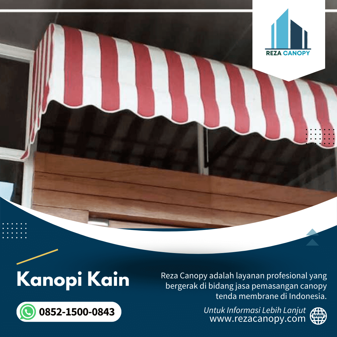 Harga Canopy Kain Per Meter Persegi